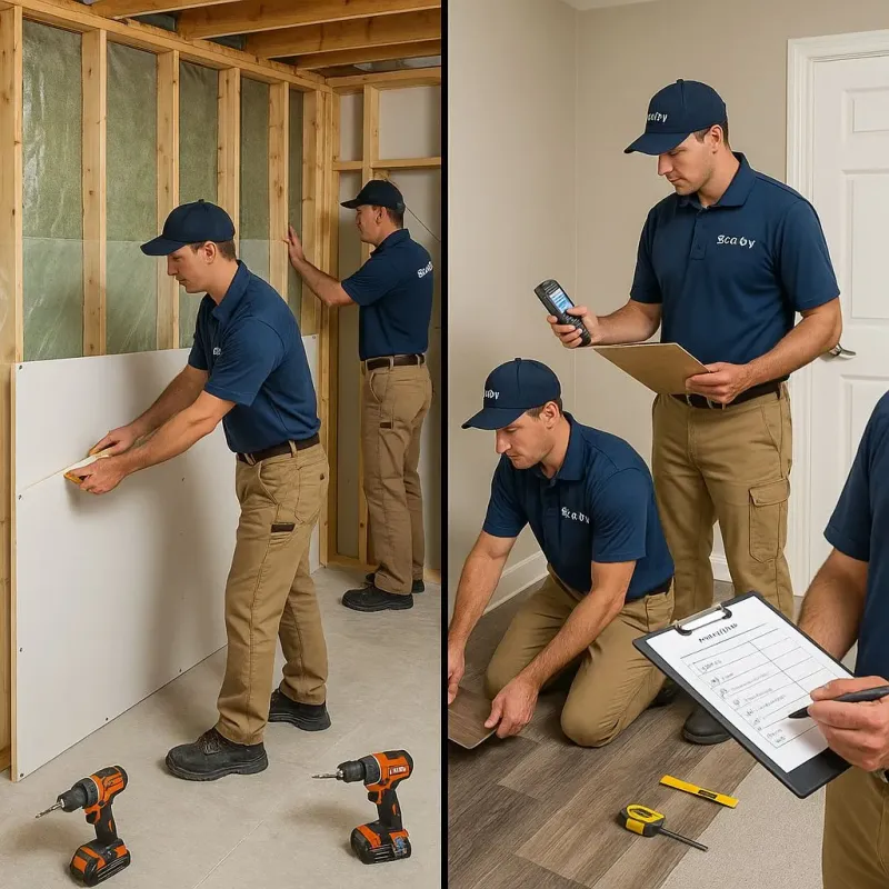 Repairs and Reconstruction process in Kenosha, WI